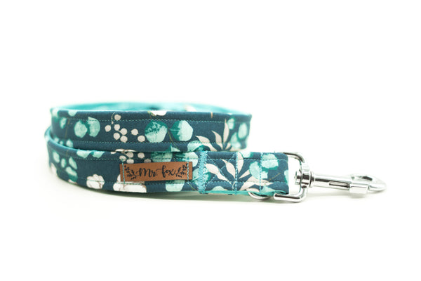 "Enchanting Eucalyptus" dog leash