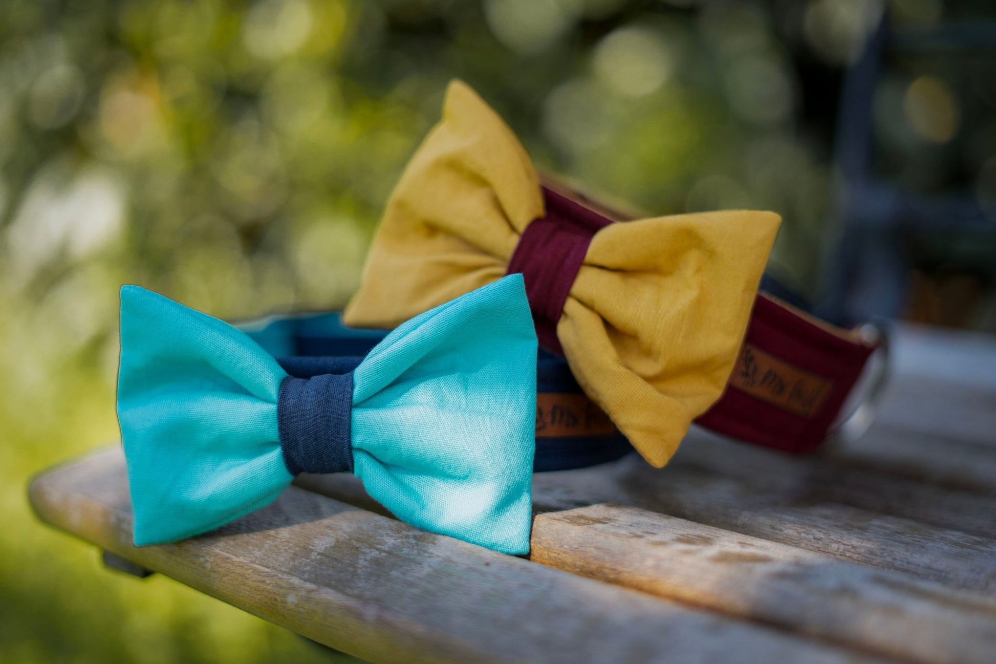 "Color Block" Halsband für Hunde - kombiniere deine Wunschfarben - Mr. Fox Hundezubehör