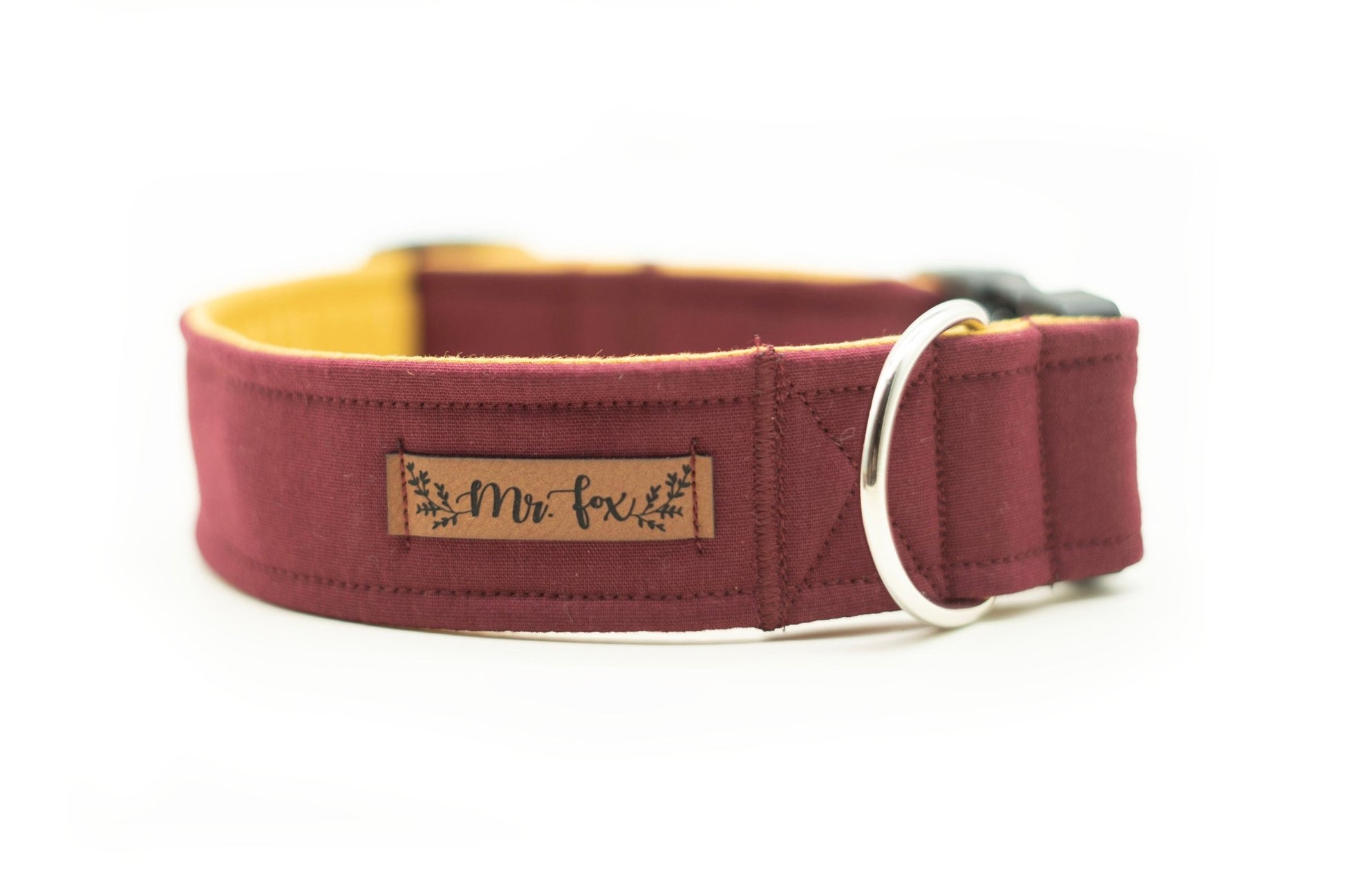 "Color Block" Halsband für Hunde - kombiniere deine Wunschfarben - Mr. Fox Hundezubehör