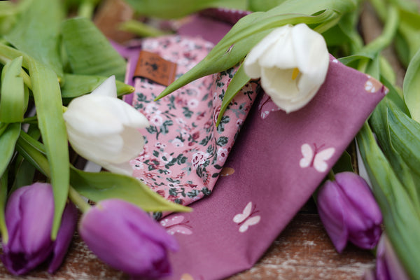 "Fairy Flowers" dog bandana