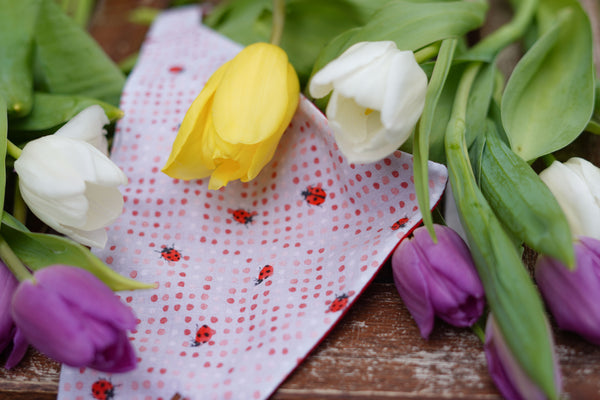 "Lucky Ladybugs" dog bandana