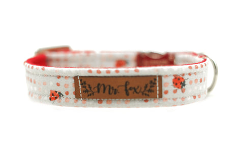 "Lucky Ladybugs" Halsband für Hunde