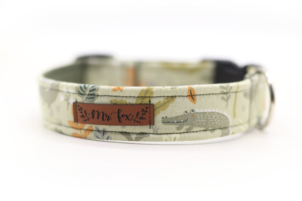 "Crocodile Crew" collar for dogs