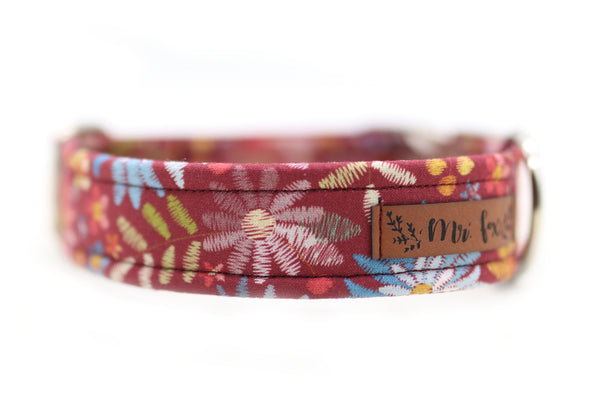 "Folklore Flowers" Halsband für Hunde
