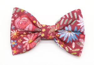 Folklore Flowers Bow Tie