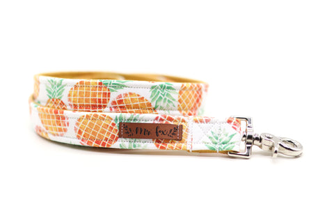"Playful Pineapples" dog leash