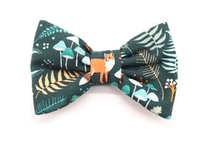 "Fantastic Fox" bow tie for dog collars