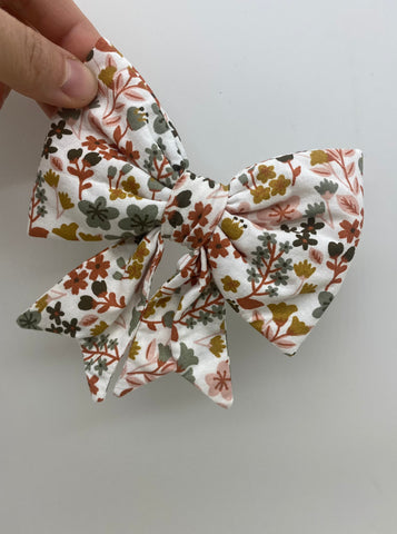 READY TO SHIP "Boho Bloom" sailor bow regular