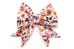 "Blooming Beauty" sailor bow for dog collars