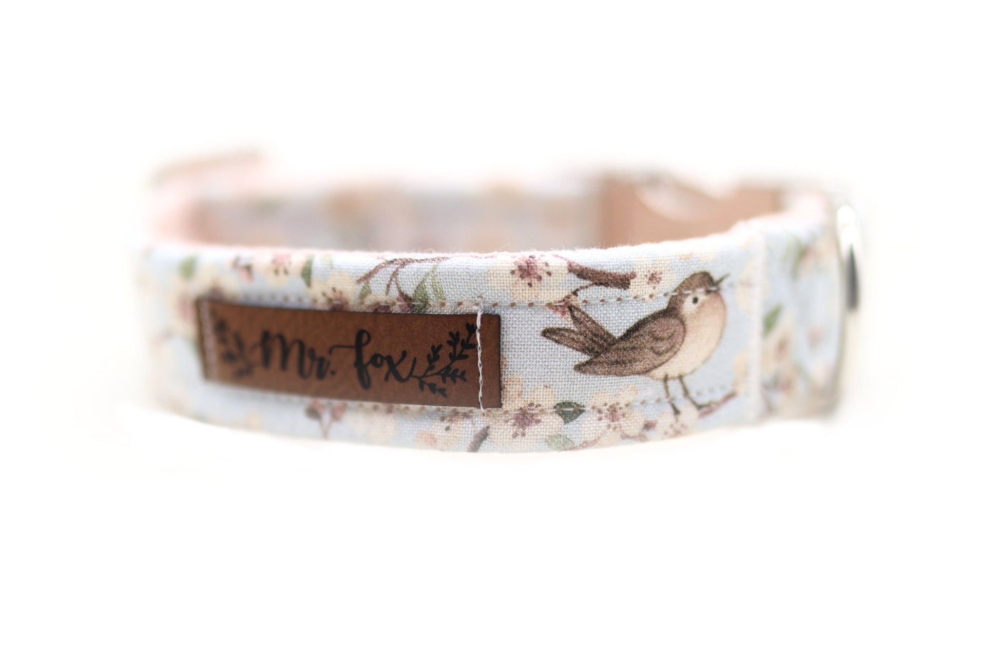 "Birds & Blossoms" Halsband für Hunde - Mr. Fox Hundezubehör