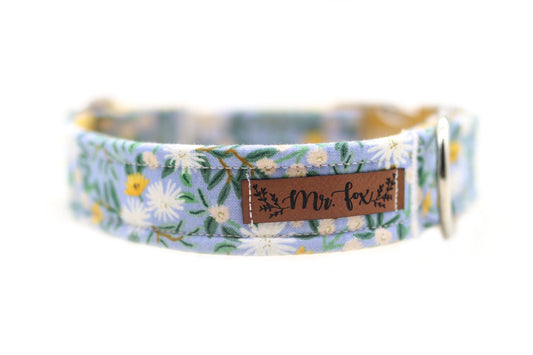 "Blue Bliss" Halsband für Hunde - Mr. Fox Hundezubehör