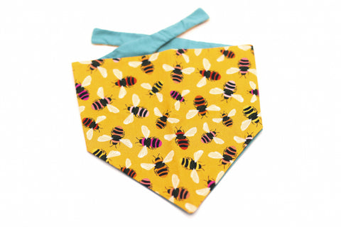 “Bumble Bee” dog bandana