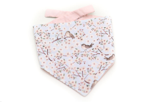 “Birds & Blossoms” dog bandana