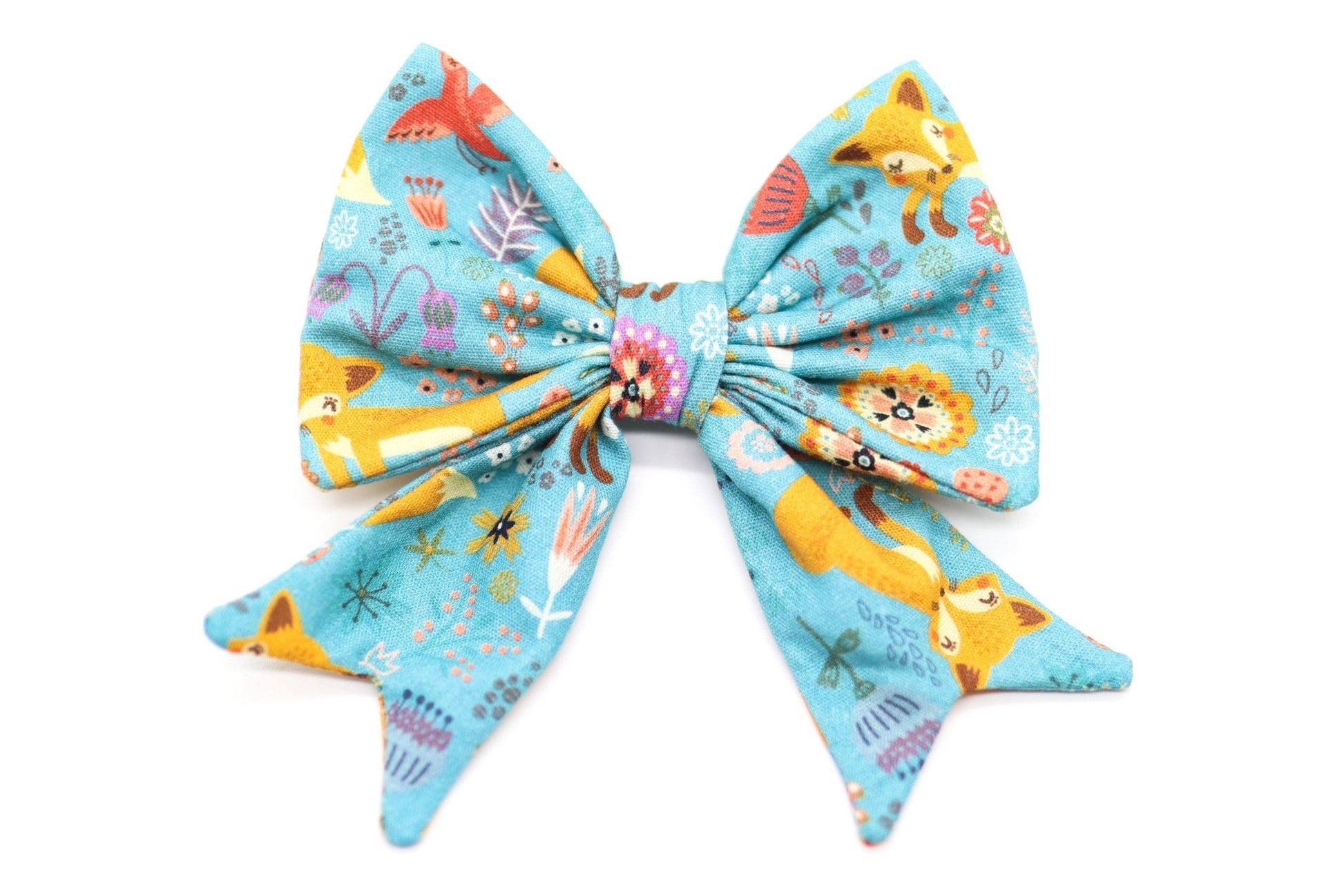 "Fox & Flowers" Schleife für Hundehalsbänder - Mr. Fox Hundezubehör