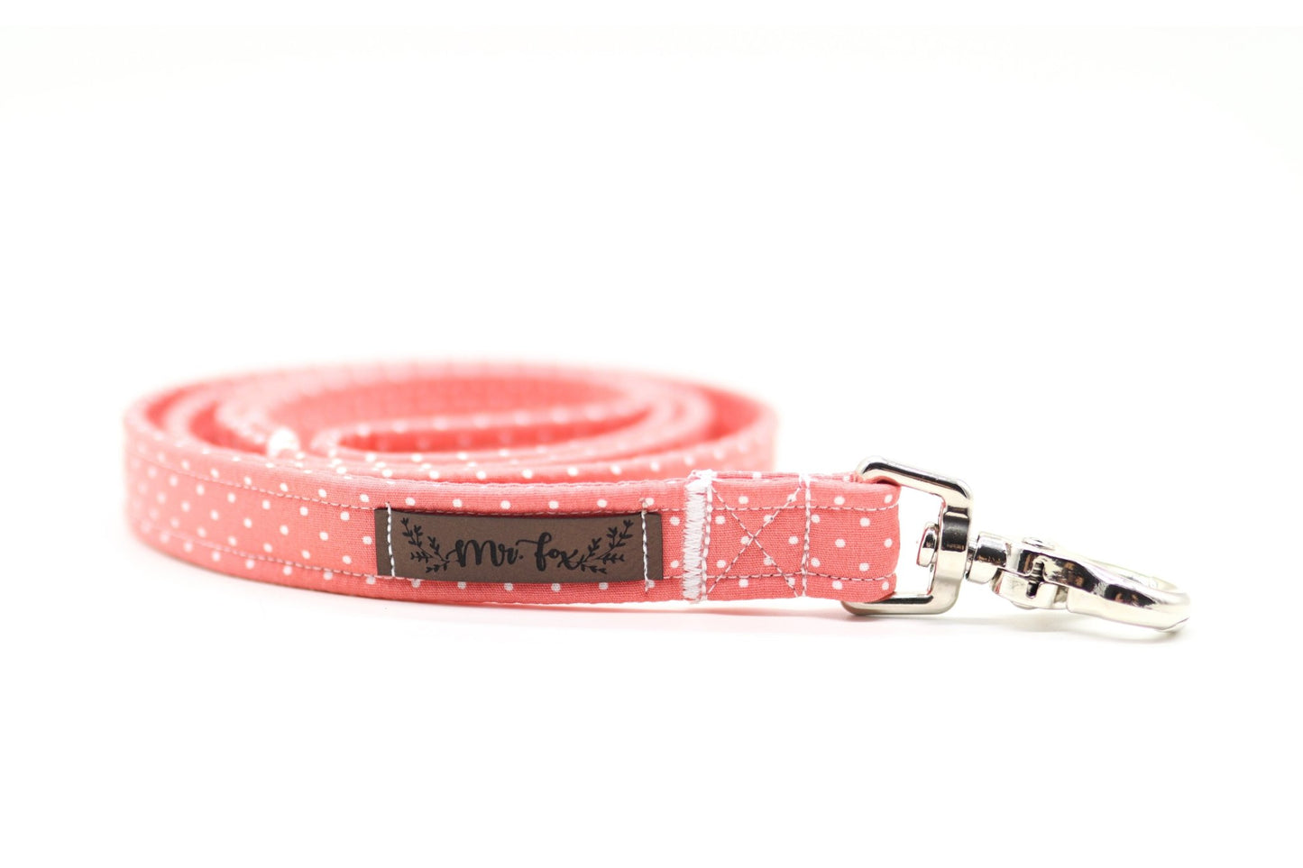 "Coral Polkadot" Hundeleine - Mr. Fox Hundezubehör