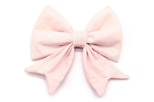 "Blush Pink Uni" Schleife für Hundehalsbänder - Mr. Fox Hundezubehör