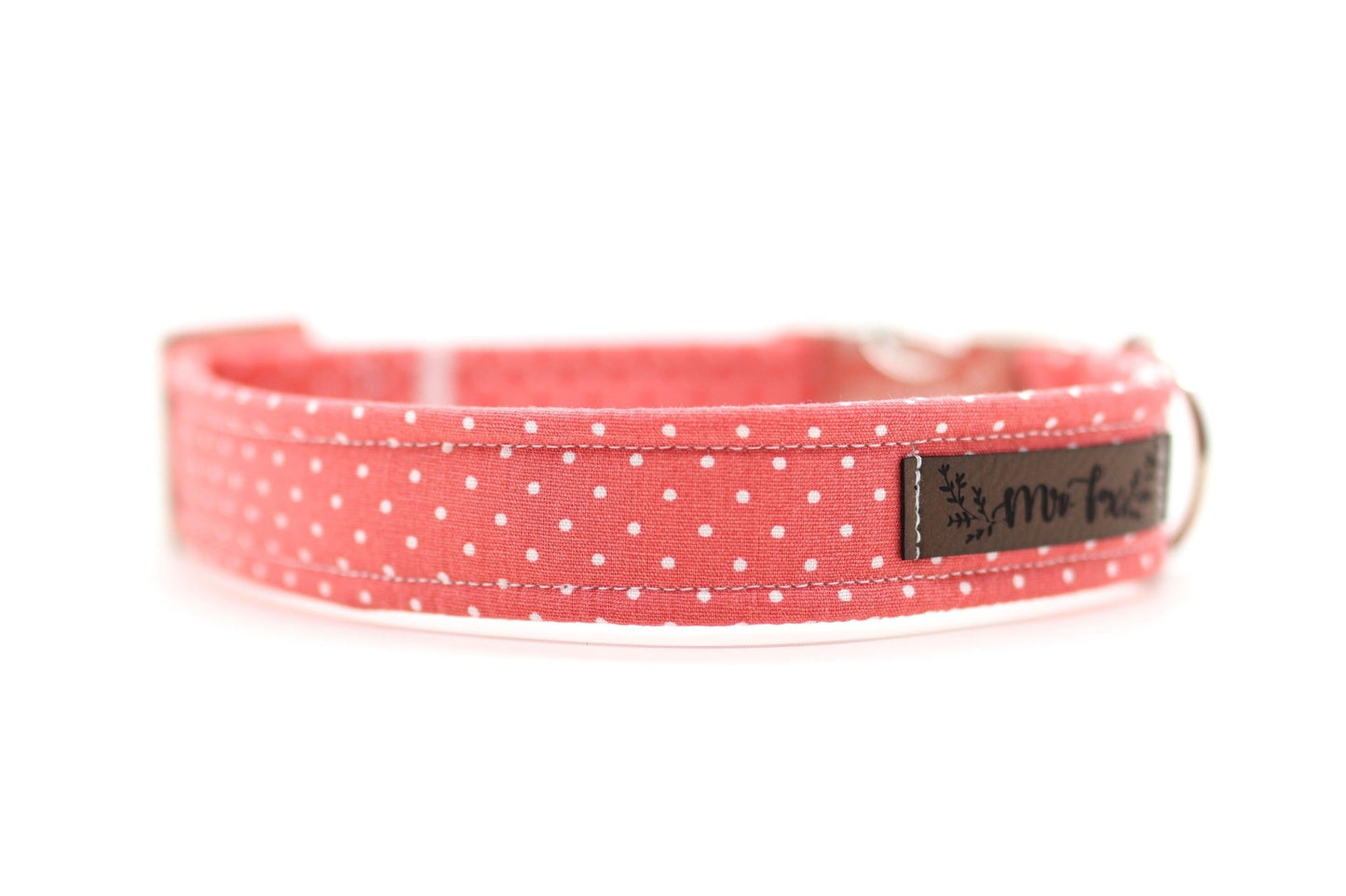 "Coral Polkadot" Halsband für Hunde - Mr. Fox Hundezubehör