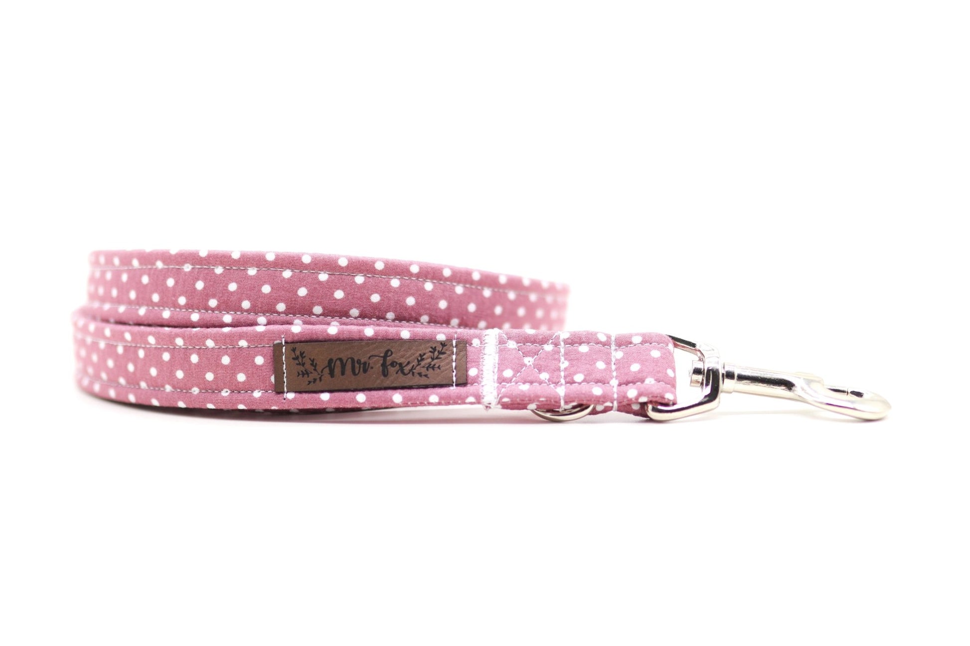 "Mauve Polkadot" Hundeleine - Mr. Fox Hundezubehör