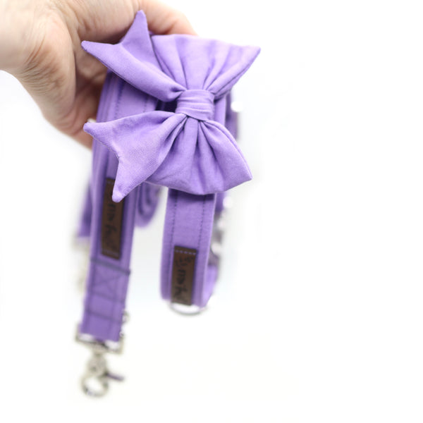 "Lavender Uni" dog leash