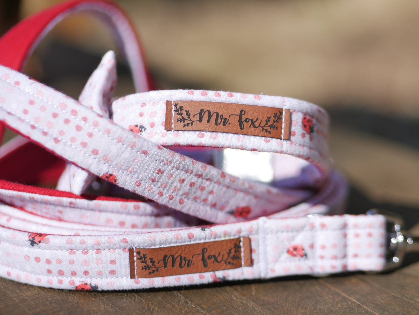 "Lucky Ladybugs" Halsband für Hunde - Mr. Fox Hundezubehör