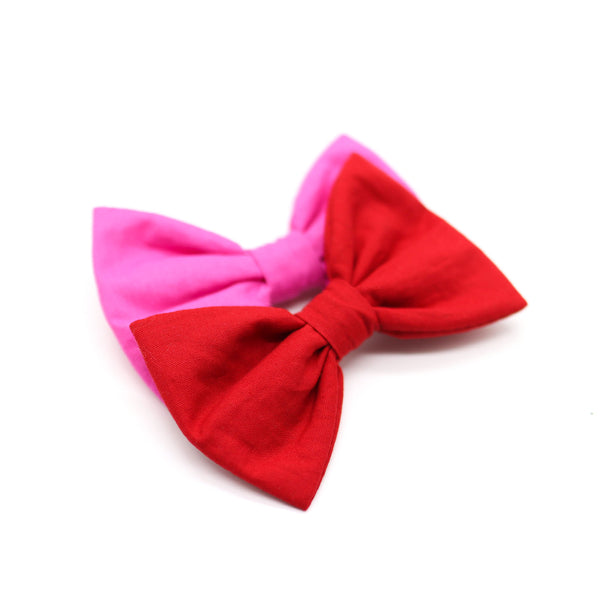 "Red Uni" bow tie for dog collars