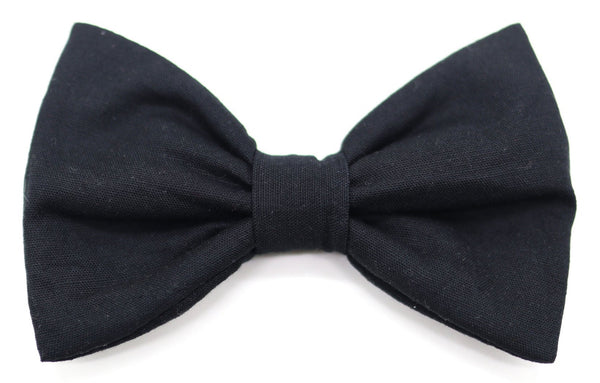 Uni Color Collection - BLACK Bow Tie
