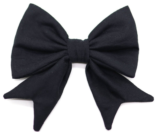 Uni Color Collection - BLACK Sailor Bow