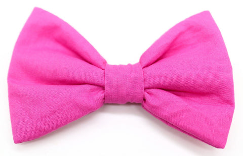 "Pink Uni" bow tie for dog collars