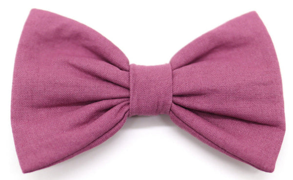 "Old Rose Uni" bow tie for dog collars