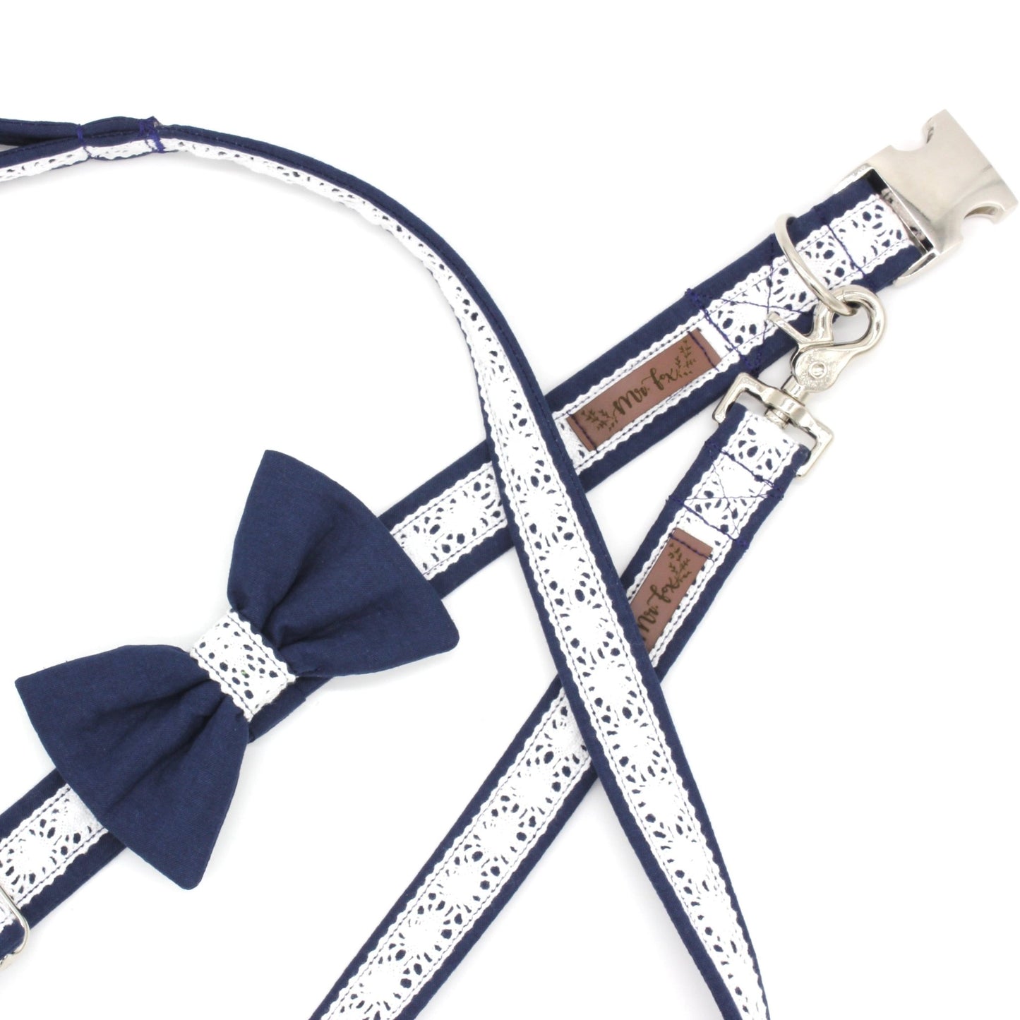 "Wedding Vibes" Hochzeits - Hundeleine (Farbauswahl) - Mr. Fox Hundezubehör