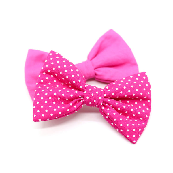 "Pink Uni" Fliege für Hundehalsbänder