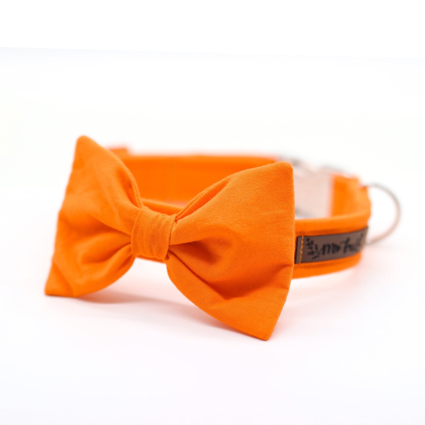 "Orange Uni" Fliege für Hundehalsbänder - Mr. Fox Hundezubehör