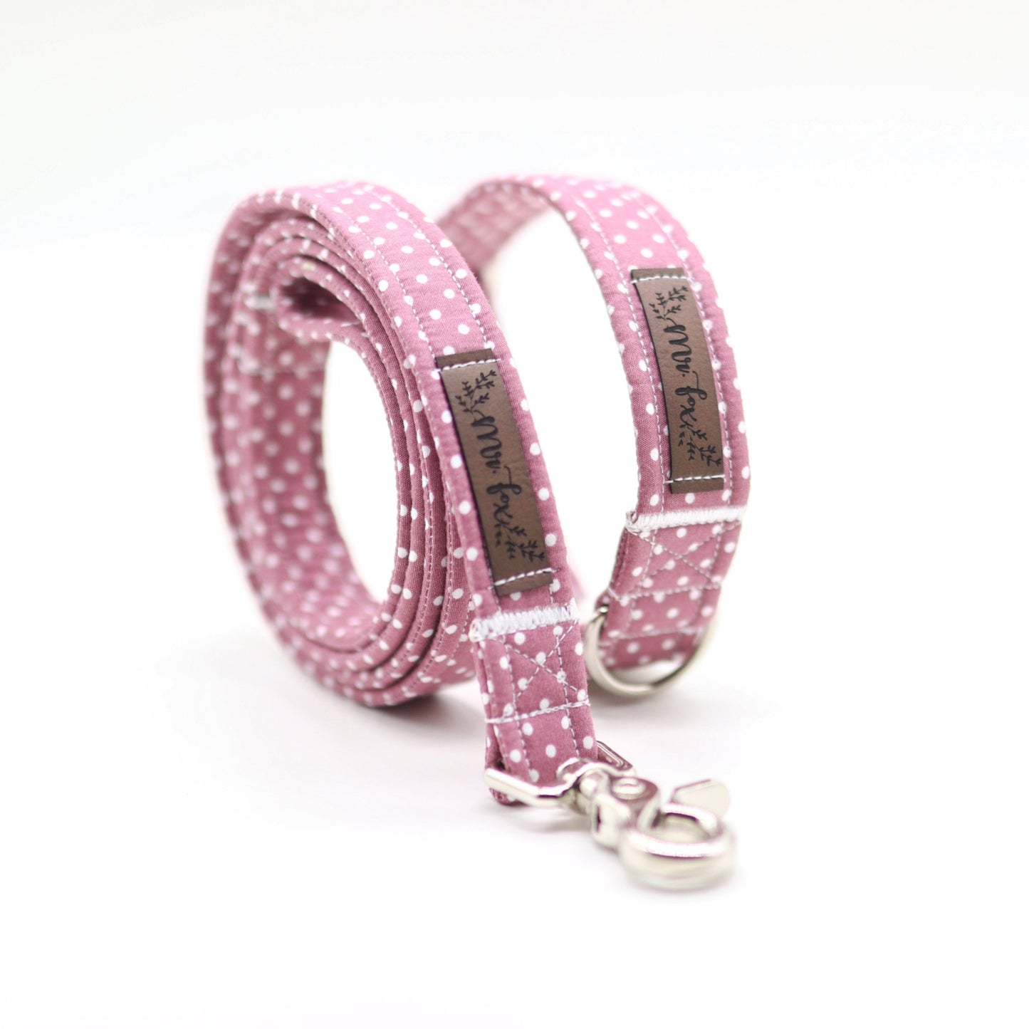 "Mauve Polkadot" Hundeleine - Mr. Fox Hundezubehör