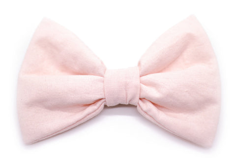 "Blush Pink Uni" Fliege für Hundehalsbänder