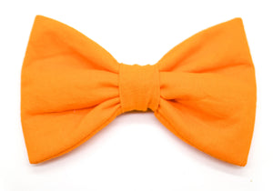 "Orange Uni" Fliege für Hundehalsbänder