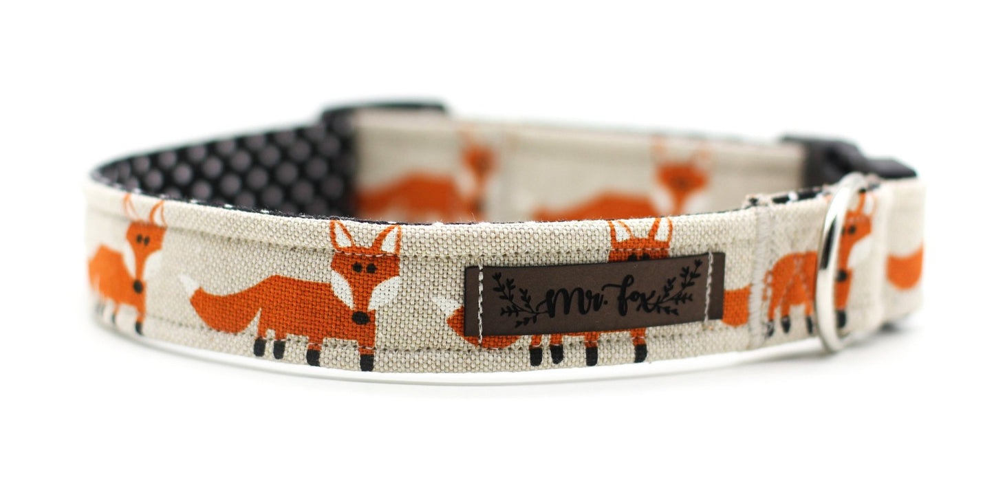 "Fox Festival" Halsband für Hunde - Mr. Fox Hundezubehör
