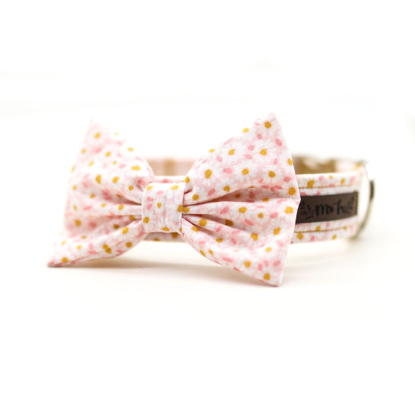 "Darling Daisy" bow tie for dog collars